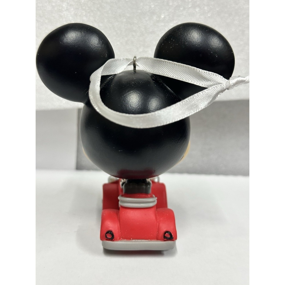 Hallmark‎ 2020 Red Box Christmas Tree Ornament Mickey Mouse Wobbles Bobble Head - Picture 4 of 6